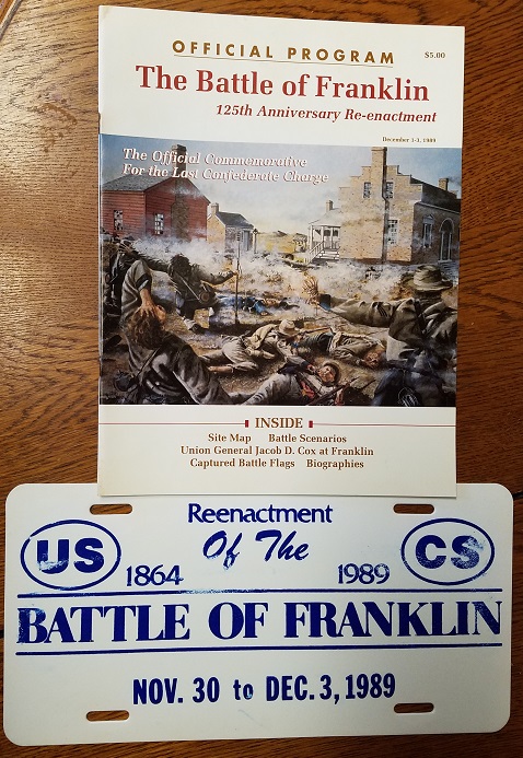Battle of Franklin Commemorative set